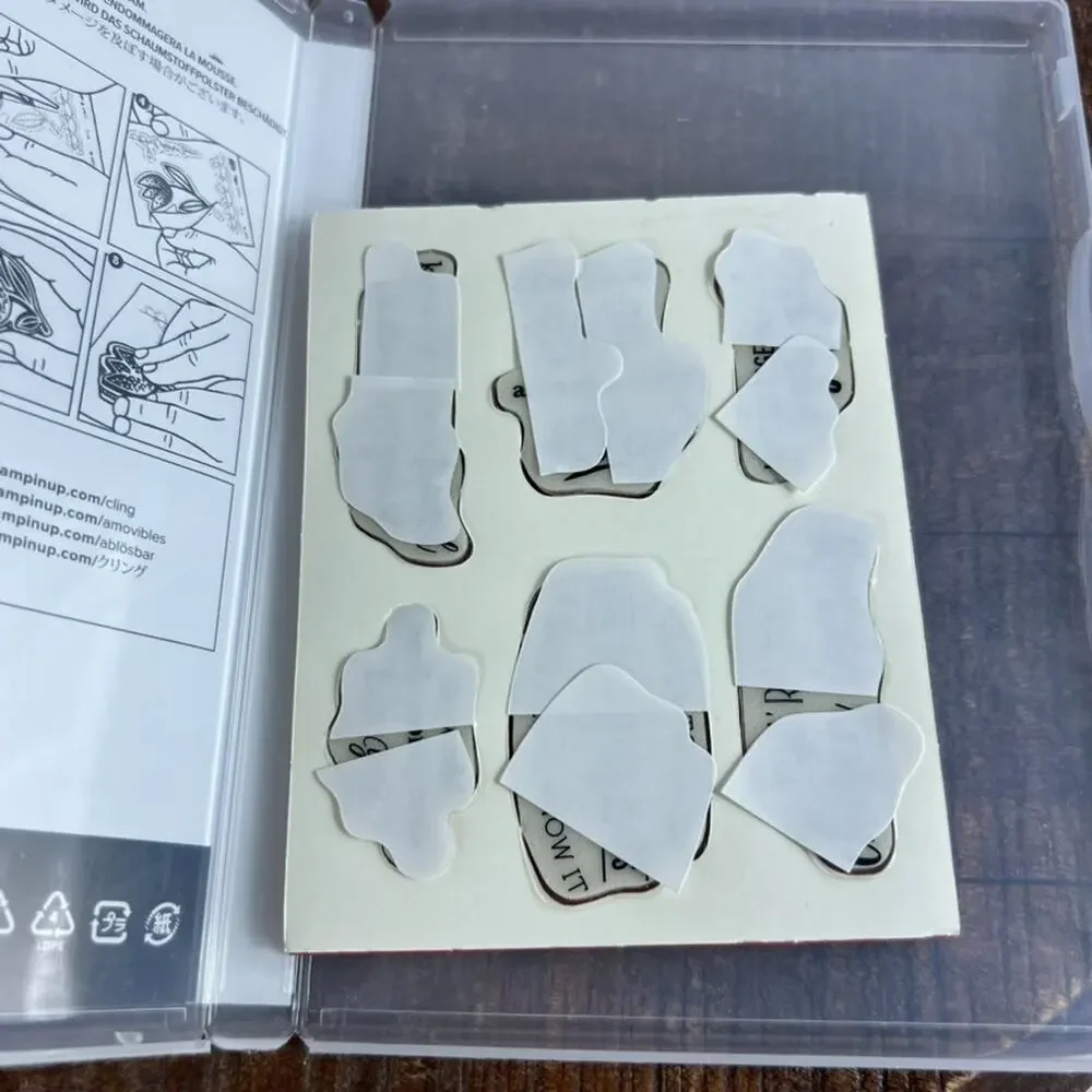Stampin' Up Part of My Story Cling Stamp Set of 6 Sale-A-Bration Retired